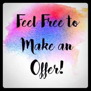 Reasonable offers accepted!